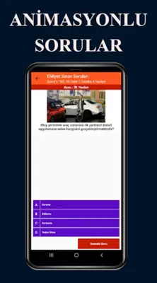 Ehliyet Sınav Soruları 2024 android App screenshot 1