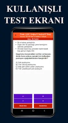 Ehliyet Sınav Soruları 2024 android App screenshot 3